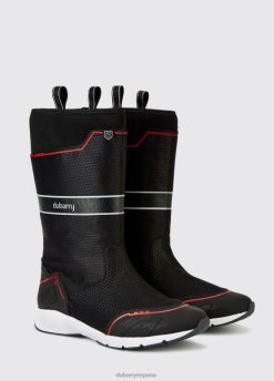 Dubarry hombres bota de vela hobart FZ86P869 calzado negro