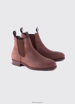 Dubarry hombres bota kerry suela de cuero FZ86P853 calzado ron viejo