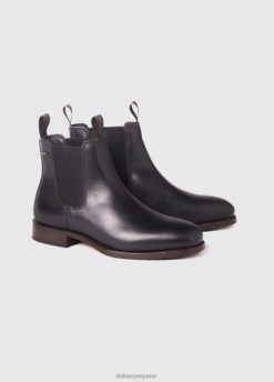 Dubarry hombres bota kerry suela de cuero FZ86P860 calzado negro
