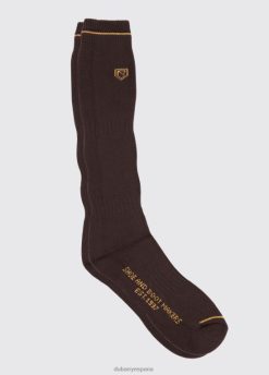 Dubarry hombres calcetines largos para botas FZ86P1037 accesorios marrón