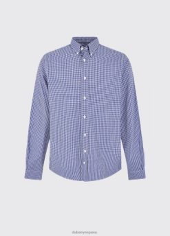 Dubarry hombres camisa de madera larga FZ86P1212 ropa Armada