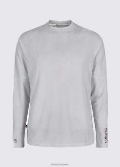 Dubarry hombres camiseta manga larga ancona FZ86P1203 ropa platino
