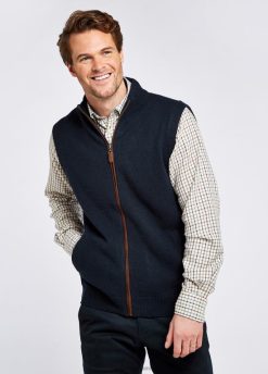 Dubarry hombres chaleco de madera superior FZ86P974 ropa Armada