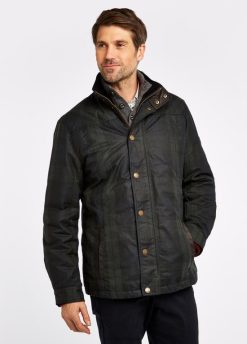 Dubarry hombres chaqueta de cera ballymote FZ86P1146 ropa reloj negro