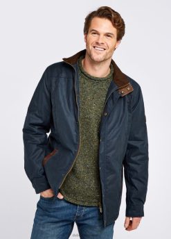 Dubarry hombres chaqueta de cera carrickfergus FZ86P966 ropa océano azul