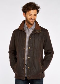 Dubarry hombres chaqueta encerada carrickfergus FZ86P962 ropa Java