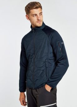 Dubarry hombres chaqueta híbrida atlántica FZ86P988 ropa Armada