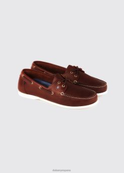 Dubarry hombres mocasín de puerto FZ86P922 calzado marrón