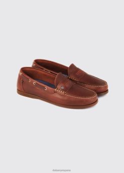 Dubarry hombres mocasín spinnaker FZ86P846 calzado marrón