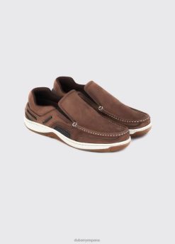 Dubarry hombres mocasín yate FZ86P908 calzado burro marrón