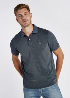 Dubarry hombres polo a rayas mullaghmore FZ86P948 ropa acero
