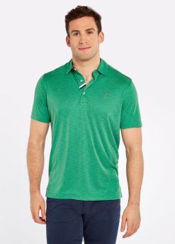 Dubarry hombres polo de corbally FZ86P1129 ropa Kelly verde