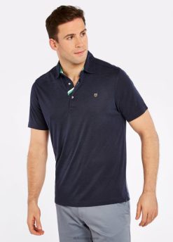 Dubarry hombres polo de corbally FZ86P1162 ropa Armada