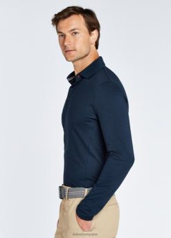 Dubarry hombres polo manga larga FZ86P1028 ropa Armada