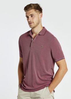 Dubarry hombres polo morrison FZ86P944 ropa rubí