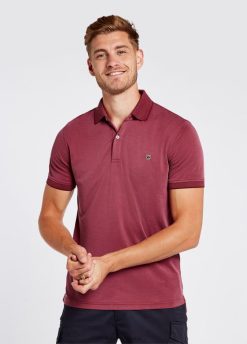 Dubarry hombres polo sweeney FZ86P931 ropa rubí