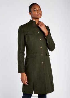 Dubarry mujer abrigo de tweed coolepark FZ86P196 ropa cargarse