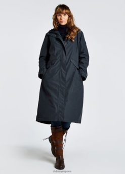 Dubarry mujer abrigo impermeable alderford FZ86P183 ropa Armada