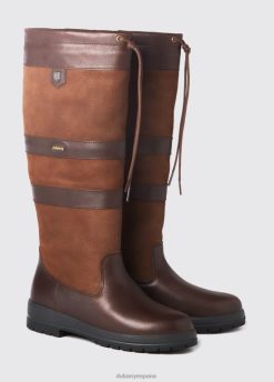 Dubarry mujer bota campera galway extrafit FZ86P2 calzado nuez