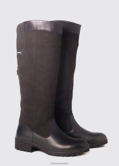 Dubarry mujer bota campestre clare FZ86P77 calzado negro