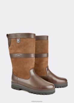 Dubarry mujer bota campestre donegal FZ86P106 calzado nuez