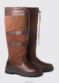 Dubarry mujer bota campestre galway FZ86P1 calzado nuez