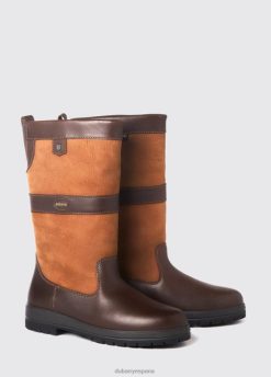 Dubarry mujer bota campestre kildare FZ86P120 calzado marrón