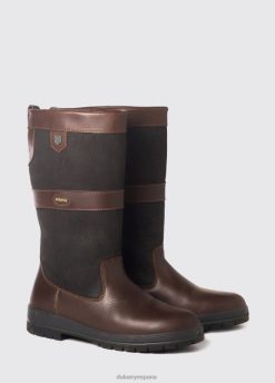 Dubarry mujer bota campestre kildare FZ86P82 calzado marrón oscuro