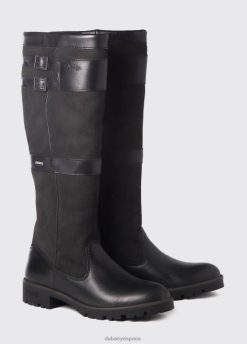 Dubarry mujer bota campestre longford FZ86P52 calzado negro