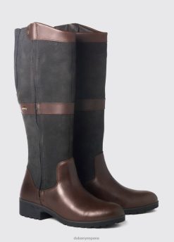 Dubarry mujer bota campestre sligo FZ86P33 calzado marrón oscuro
