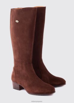 Dubarry mujer botas downpatrick hasta la rodilla FZ86P17 calzado cigarro