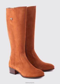 Dubarry mujer botas downpatrick hasta la rodilla FZ86P62 calzado camello