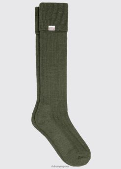 Dubarry mujer calcetines de alpaca FZ86P316 accesorios aceituna