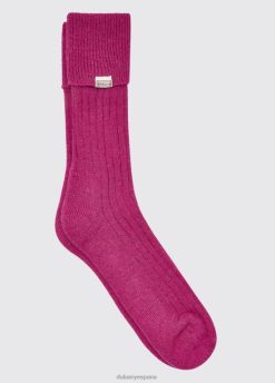 Dubarry mujer calcetines de alpaca santa cruz FZ86P438 accesorios rosa