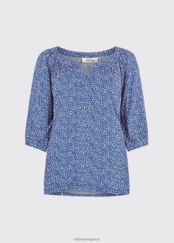 Dubarry mujer camisa dalia FZ86P793 ropa azul real