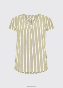 Dubarry mujer camisa de gardenia FZ86P797 ropa caqui