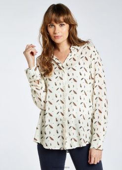 Dubarry mujer camisa de huerta FZ86P774 ropa crema