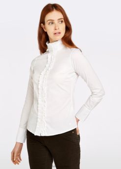 Dubarry mujer camisa de manzanilla FZ86P179 ropa blanco