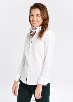 Dubarry mujer camisa narciso FZ86P588 ropa blanco