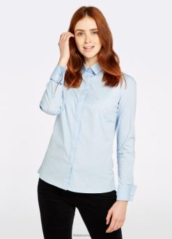 Dubarry mujer camisa narciso FZ86P717 ropa azul pálido