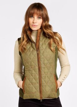 Dubarry mujer chaleco de tweed de enebro FZ86P532 ropa olmo