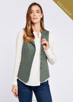 Dubarry mujer chaleco de tweed FZ86P536 ropa serbal