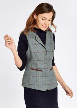 Dubarry mujer chaleco de tweed FZ86P564 ropa Alazán