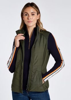 Dubarry mujer chaleco foyle FZ86P705 ropa pesto