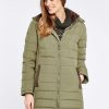 Dubarry mujer chaqueta acolchada ballybrophy FZ86P498 ropa verde oscuro