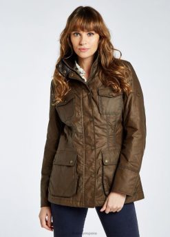 Dubarry mujer chaqueta de cera munsboro FZ86P267 ropa jengibre