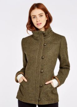 Dubarry mujer chaqueta de tweed helecho FZ86P193 ropa brezo