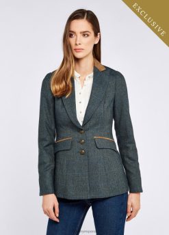 Dubarry mujer chaqueta de tweed jaspeado FZ86P239 ropa neblina