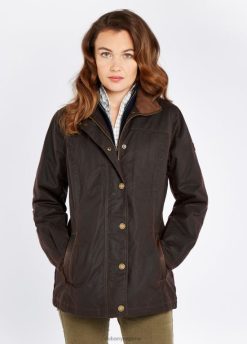 Dubarry mujer chaqueta encerada mountrath FZ86P173 ropa Java
