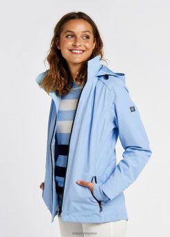 Dubarry mujer chaqueta impermeable garryvoe FZ86P171 ropa cielo claro